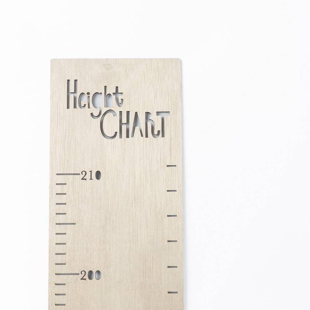 Wooden Wall Height Chart (60 210cm) Feel Good Decor